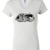 Women's Short Sleeve V-Neck T-Shirt Thumbnail