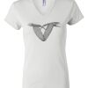 Women's Short Sleeve V-Neck T-Shirt Thumbnail