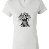 Women's Short Sleeve V-Neck T-Shirt Thumbnail