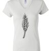 Women's Short Sleeve V-Neck T-Shirt Thumbnail