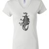 Women's Short Sleeve V-Neck T-Shirt Thumbnail