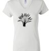 Women's Short Sleeve V-Neck T-Shirt Thumbnail