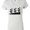 Women's Short Sleeve V-Neck T-Shirt Thumbnail