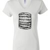 Women's Short Sleeve V-Neck T-Shirt Thumbnail