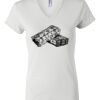 Women's Short Sleeve V-Neck T-Shirt Thumbnail