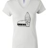 Women's Short Sleeve V-Neck T-Shirt Thumbnail