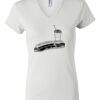 Women's Short Sleeve V-Neck T-Shirt Thumbnail