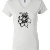 Women's Short Sleeve V-Neck T-Shirt Thumbnail