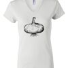 Women's Short Sleeve V-Neck T-Shirt Thumbnail