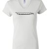 Women's Short Sleeve V-Neck T-Shirt Thumbnail