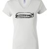 Women's Short Sleeve V-Neck T-Shirt Thumbnail