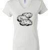 Women's Short Sleeve V-Neck T-Shirt Thumbnail