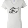 Women's Short Sleeve V-Neck T-Shirt Thumbnail