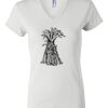 Women's Short Sleeve V-Neck T-Shirt Thumbnail