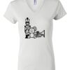 Women's Short Sleeve V-Neck T-Shirt Thumbnail