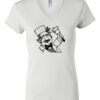 Women's Short Sleeve V-Neck T-Shirt Thumbnail