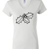 Women's Short Sleeve V-Neck T-Shirt Thumbnail