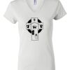 Women's Short Sleeve V-Neck T-Shirt Thumbnail