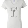 Women's Short Sleeve V-Neck T-Shirt Thumbnail