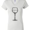 Women's Short Sleeve V-Neck T-Shirt Thumbnail