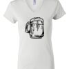 Women's Short Sleeve V-Neck T-Shirt Thumbnail