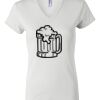 Women's Short Sleeve V-Neck T-Shirt Thumbnail