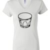 Women's Short Sleeve V-Neck T-Shirt Thumbnail