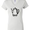 Women's Short Sleeve V-Neck T-Shirt Thumbnail