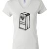 Women's Short Sleeve V-Neck T-Shirt Thumbnail