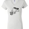 Women's Short Sleeve V-Neck T-Shirt Thumbnail