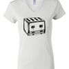 Women's Short Sleeve V-Neck T-Shirt Thumbnail