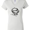 Women's Short Sleeve V-Neck T-Shirt Thumbnail