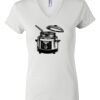 Women's Short Sleeve V-Neck T-Shirt Thumbnail