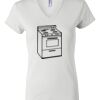 Women's Short Sleeve V-Neck T-Shirt Thumbnail