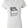 Women's Short Sleeve V-Neck T-Shirt Thumbnail