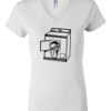 Women's Short Sleeve V-Neck T-Shirt Thumbnail