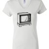 Women's Short Sleeve V-Neck T-Shirt Thumbnail