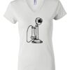 Women's Short Sleeve V-Neck T-Shirt Thumbnail