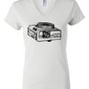 Women's Short Sleeve V-Neck T-Shirt Thumbnail