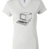 Women's Short Sleeve V-Neck T-Shirt Thumbnail