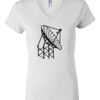 Women's Short Sleeve V-Neck T-Shirt Thumbnail