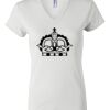 Women's Short Sleeve V-Neck T-Shirt Thumbnail