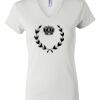 Women's Short Sleeve V-Neck T-Shirt Thumbnail