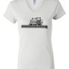 Women's Short Sleeve V-Neck T-Shirt Thumbnail