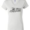 Women's Short Sleeve V-Neck T-Shirt Thumbnail