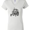 Women's Short Sleeve V-Neck T-Shirt Thumbnail