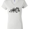 Women's Short Sleeve V-Neck T-Shirt Thumbnail