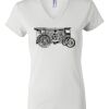 Women's Short Sleeve V-Neck T-Shirt Thumbnail