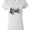 Women's Short Sleeve V-Neck T-Shirt Thumbnail