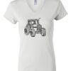 Women's Short Sleeve V-Neck T-Shirt Thumbnail